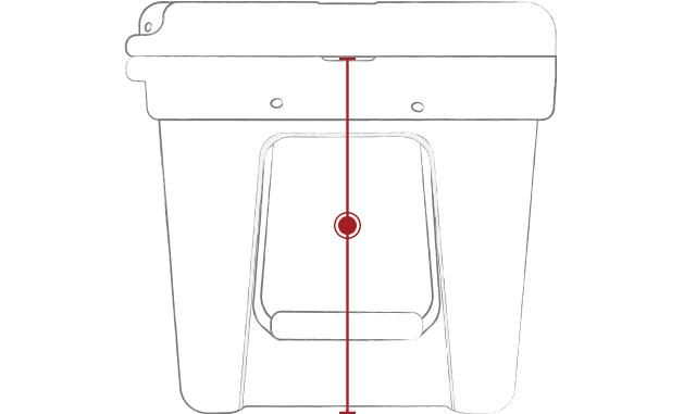 Deny Locks Cooler fit diagram