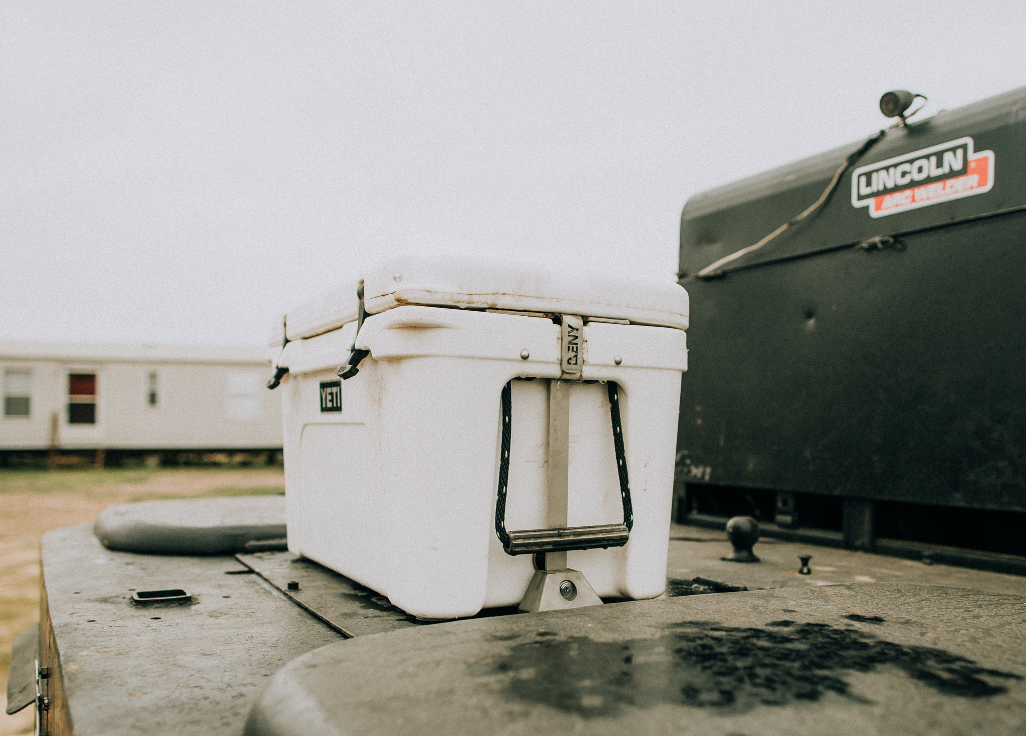 DENY Cooler Lock on Welder Truck
